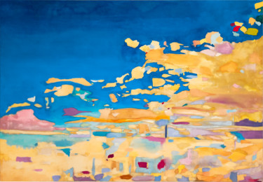whipala Peinture intitulée "whipala" par Diego Niño, Œuvre d'art originale, Huile