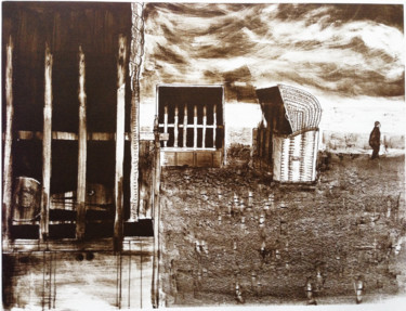 Nachsaison - Off Season Gravures & estampes intitulée "Nachsaison - Off Se…" par Dietmar Egger, Œuvre d'art originale, Lithographie