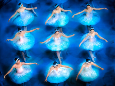 Photographie intitulée "Swan Lake Ballet" par Dietmar Scherf, Œuvre d'art originale, Photographie numérique Monté sur Alumin…