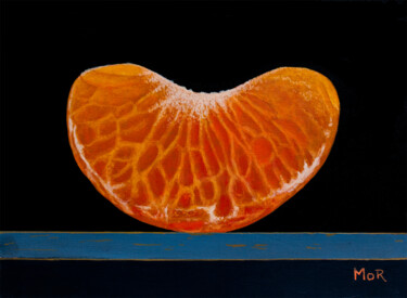 Peinture intitulée "Orange Delight" par Dietrich Moravec, Œuvre d'art originale, Acrylique