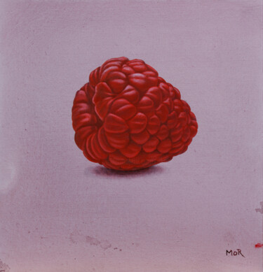 Peinture intitulée "Lady in Red" par Dietrich Moravec, Œuvre d'art originale, Acrylique