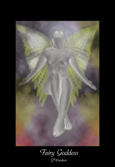 Digital Arts titled "Fairy Goddess" by Jennifer Woodson, Original Artwork, Other