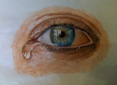 Zeichnungen mit dem Titel "teardrop" von Danijela Dujkovic, Original-Kunstwerk