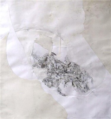 Rysunek zatytułowany „PLASTİK 3” autorstwa Dilara Gürler  Sahin, Oryginalna praca, Węgiel drzewny