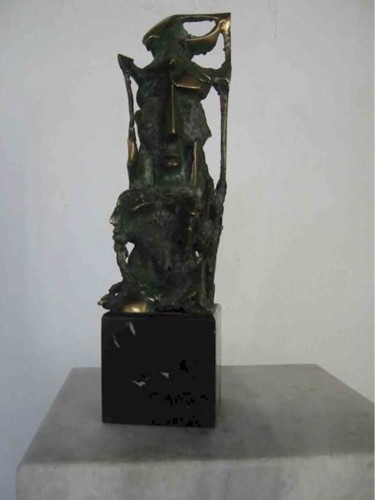 Sculpture intitulée "Ideologie du peuple" par Dilian Houbanov, Œuvre d'art originale