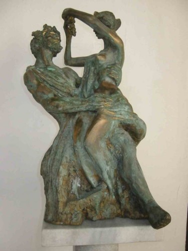 Sculpture intitulée "La légende" par Dilian Houbanov, Œuvre d'art originale