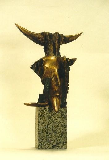 Sculpture intitulée "Totem" par Dilian Houbanov, Œuvre d'art originale