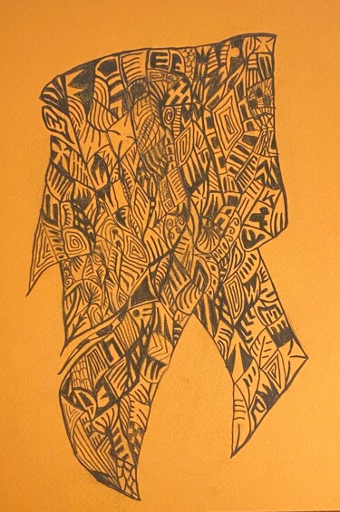 Zeichnungen mit dem Titel "The old man" von Dima An, Original-Kunstwerk, Bleistift