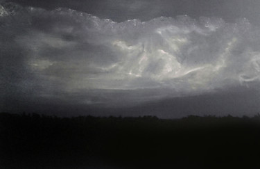 Картина под названием "Haut ciel" - Dimalone, Подлинное произведение искусства, Масло