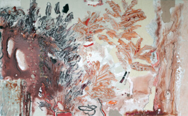 Картина под названием "Autumn" - Dimitar Cholakov, Подлинное произведение искусства, Акрил Установлен на Деревянная рама для…