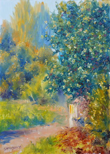 Painting titled "Septembre est là" by Dimitri Sinyavsky, Original Artwork, Oil