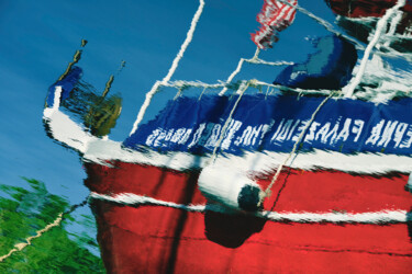 Kaiki on the water Photographie intitulée "Kaiki on the water" par Dimitrios Paterakis, Œuvre d'art originale, Photographie numérique