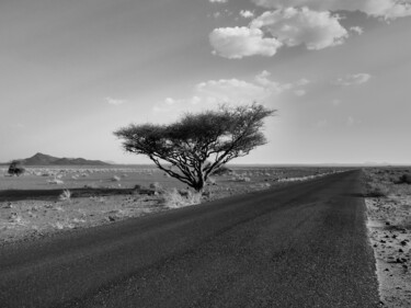 Fotografia intitolato "Desert road" da Dimitrios Paterakis, Opera d'arte originale, Fotografia digitale
