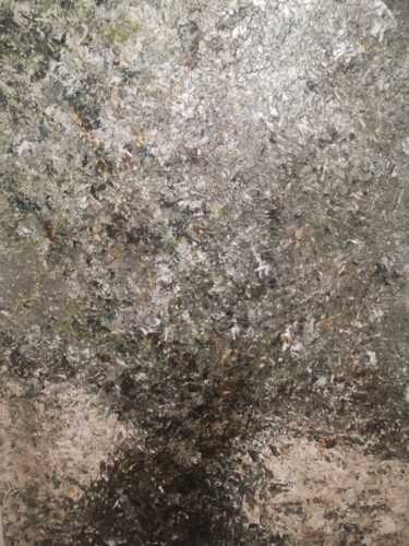 Painting titled "Olive tree" by Dimitrios Ntks, Original Artwork, Acrylic Mounted on Wood Panel