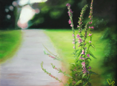 Картина под названием "Sunny Day" - Dinara Aristo, Подлинное произведение искусства, Масло