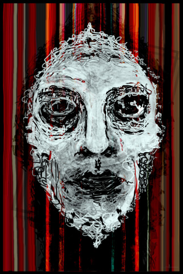 Khosma (relents-d'âmes).jpg Arts numériques intitulée "Khosma (relents-d'â…" par Laurent Diesler, Œuvre d'art originale, Peinture numérique