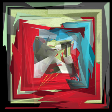 Digitale Kunst mit dem Titel "Oй.jpg" von Laurent Diesler, Original-Kunstwerk, Digitale Malerei