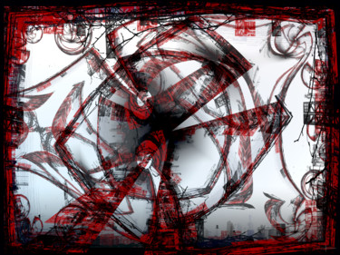 Цифровое искусство под названием "Urbapeozio Al.jpg" - Laurent Diesler, Подлинное произведение искусства, Цифровая живопись