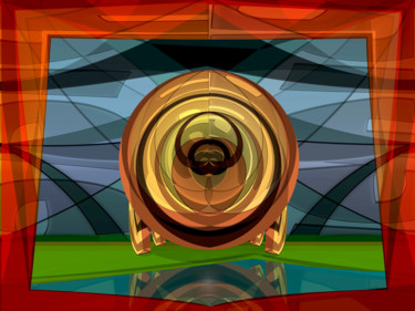 Digitale Kunst mit dem Titel "Efon.jpg" von Laurent Diesler, Original-Kunstwerk, Digitale Malerei