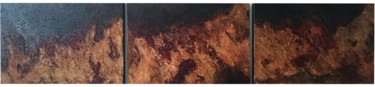 Painting titled "Lava II" by Tomira Muguet, Original Artwork, Acrylic