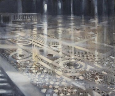 Painting titled "Reflections (Rome)" by Dita Lūse, Original Artwork