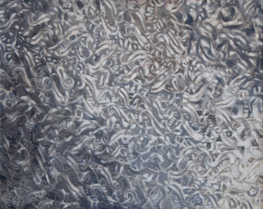 Картина под названием "Pattern" - Dita Lūse, Подлинное произведение искусства, Масло