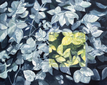 Yellow potatoes Painting titled "Yellow potatoes" by Dita Luse, Original Art, Oil Mounted on Stretcher frame