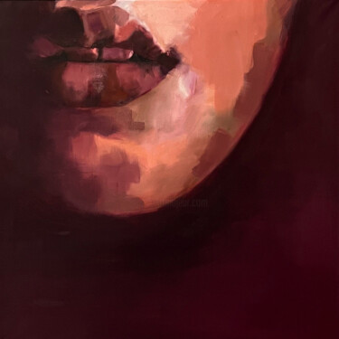 Картина под названием "Silence" - Ditim, Подлинное произведение искусства, Масло Установлен на Деревянная рама для носилок