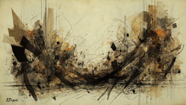 Pintura titulada "Art Polux UNSTABLE…" por Dixon Galvao, Obra de arte original, Pintura Digital Montado en Bastidor de camil…