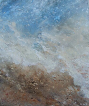 Schilderij getiteld "On The Shores" door Djamel Eddine Hafis, Origineel Kunstwerk, Acryl