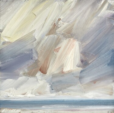 Pintura intitulada "Open shore" por Djamel Eddine Hafis, Obras de arte originais, Óleo