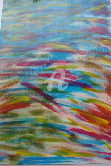 Peinture intitulée "peintures-pastels-g…" par Djamila, Œuvre d'art originale, Acrylique