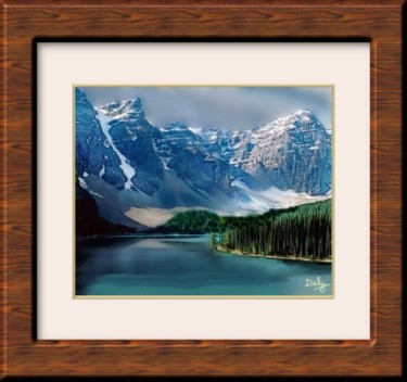 Painting titled "Moraine" by David Daly, Original Artwork