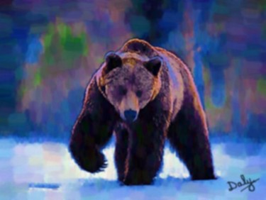 Painting titled "bear-2b.jpg" by David Daly, Original Artwork
