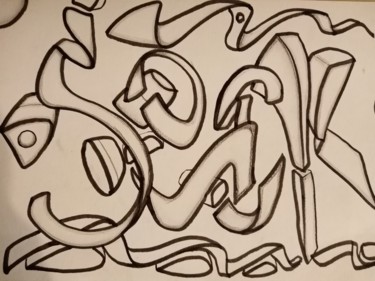 Drawing titled "WHERE IS DJECK?" by Djeckphenix, Original Artwork, Marker