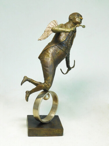 Sculpture titled "Cupid" by Dmitriy Shevchuk, Original Artwork, Bronze