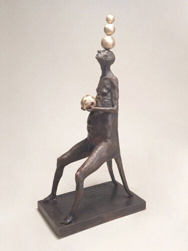 Sculpture intitulée "Bronze sculpture Se…" par Dmitriy Shevchuk, Œuvre d'art originale, Bronze