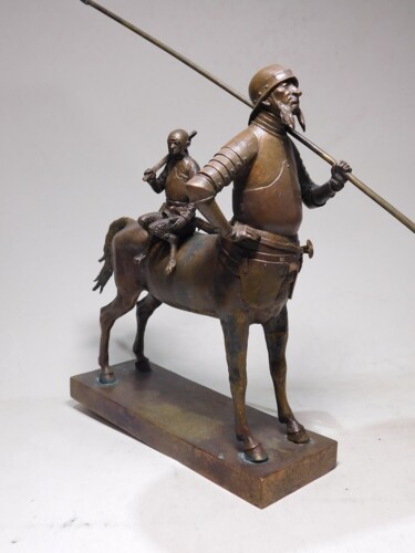 Sculpture intitulée "Centaur bronze scul…" par Dmitriy Shevchuk, Œuvre d'art originale, Bronze