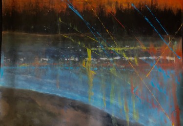Картина под названием "On the threshold of…" - Дмитрий Грехов, Подлинное произведение искусства, Акрил