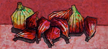 Картина под названием "инжир" - Dmitriy Trubin, Подлинное произведение искусства