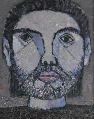 Painting titled "автопортрет" by Dmitriy Trubin, Original Artwork