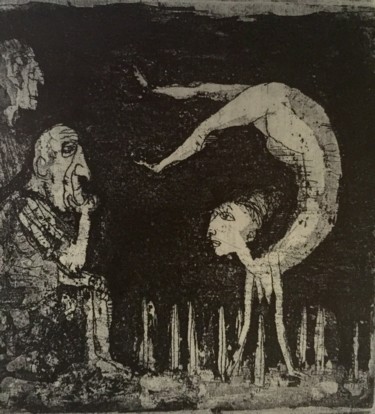 Отпечатки и Гравюры под названием "ТАНЕЦ САЛОМЕИ" - Dmitriy Trubin, Подлинное произведение искусства, Травление