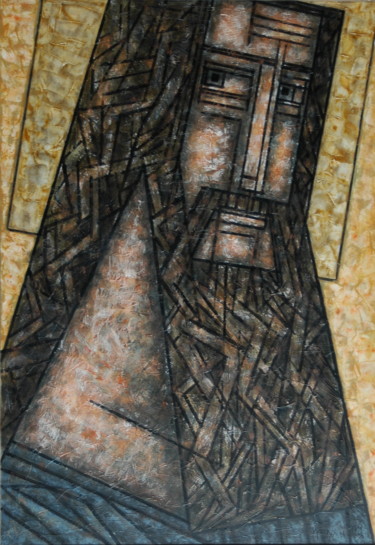 Картина под названием "ЛИНЕАРНЫЙ ИОАНН КРЕ…" - Dmitriy Trubin, Подлинное произведение искусства