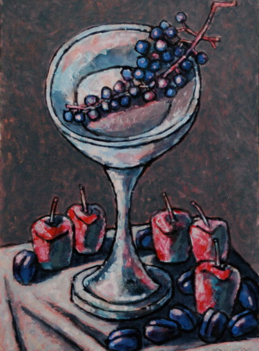 Painting titled "fruit / фрукты / Ob…" by Dmitriy Trubin, Original Artwork