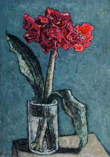 Painting titled "цветы | flowers | F…" by Dmitriy Trubin, Original Artwork