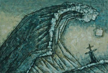 Картина под названием "mer / море / sea /…" - Dmitriy Trubin, Подлинное произведение искусства
