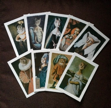 Fotografia intitolato "Cards" da Dmitriy Trubin, Opera d'arte originale