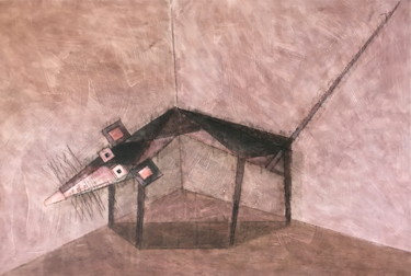 Картина под названием "souris / mouse / Ma…" - Dmitriy Trubin, Подлинное произведение искусства