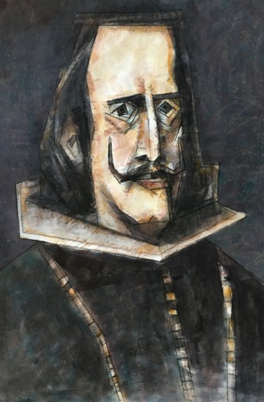 Painting titled "Philip IV Spanish |…" by Dmitriy Trubin, Original Artwork