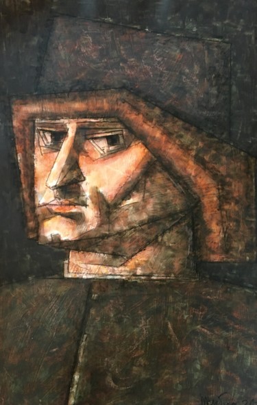 Картина под названием "Кондотьер | soldato…" - Dmitriy Trubin, Подлинное произведение искусства
